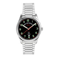 West End Sowar Prima Automatic Stainless Steel 39mm Gents Watch Black Dial