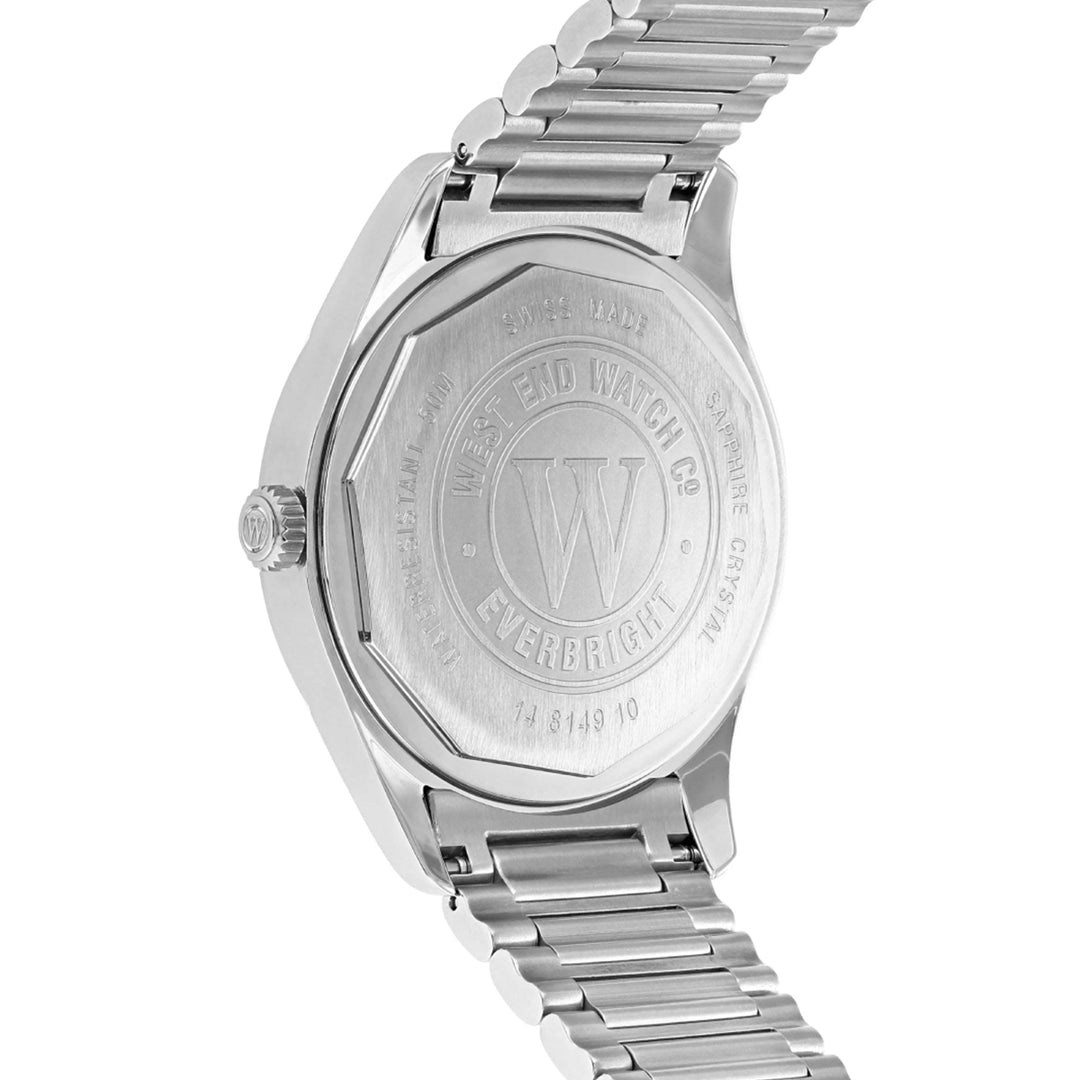 West End Sowar Prima Automatic Stainless Steel 39mm Gents Watch Black Dial