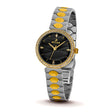 Westar Ornate Ladies Black Dial 27.5 mm Quartz Watch