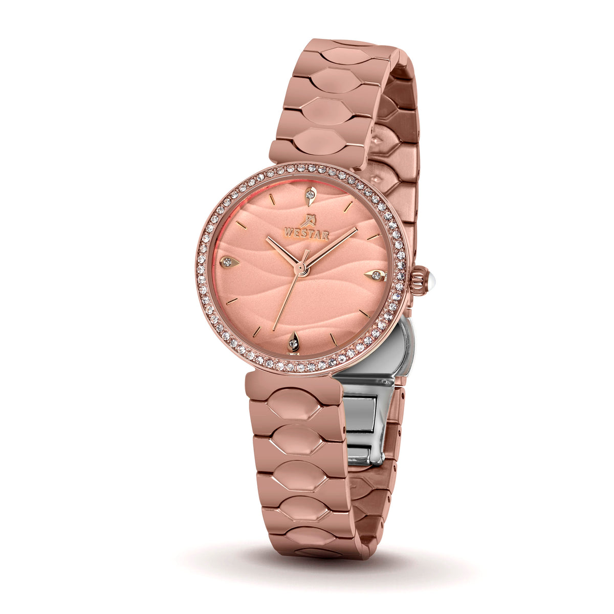 Westar Ornate Ladies Pink Dial 27.5 mm Quartz Watch - 20342PPN609