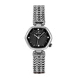 Westar Ornate Ladies Black Dial 27X23.5 mm Quartz Watch