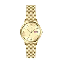 Westar Profile Ladies 30 mm Light Champagne Dial Quartz Watch - 40258GPN102