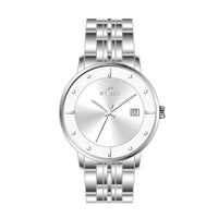 Westar Profile Gents 40 mm Silver Dial Quartz Watch - 50256STN107