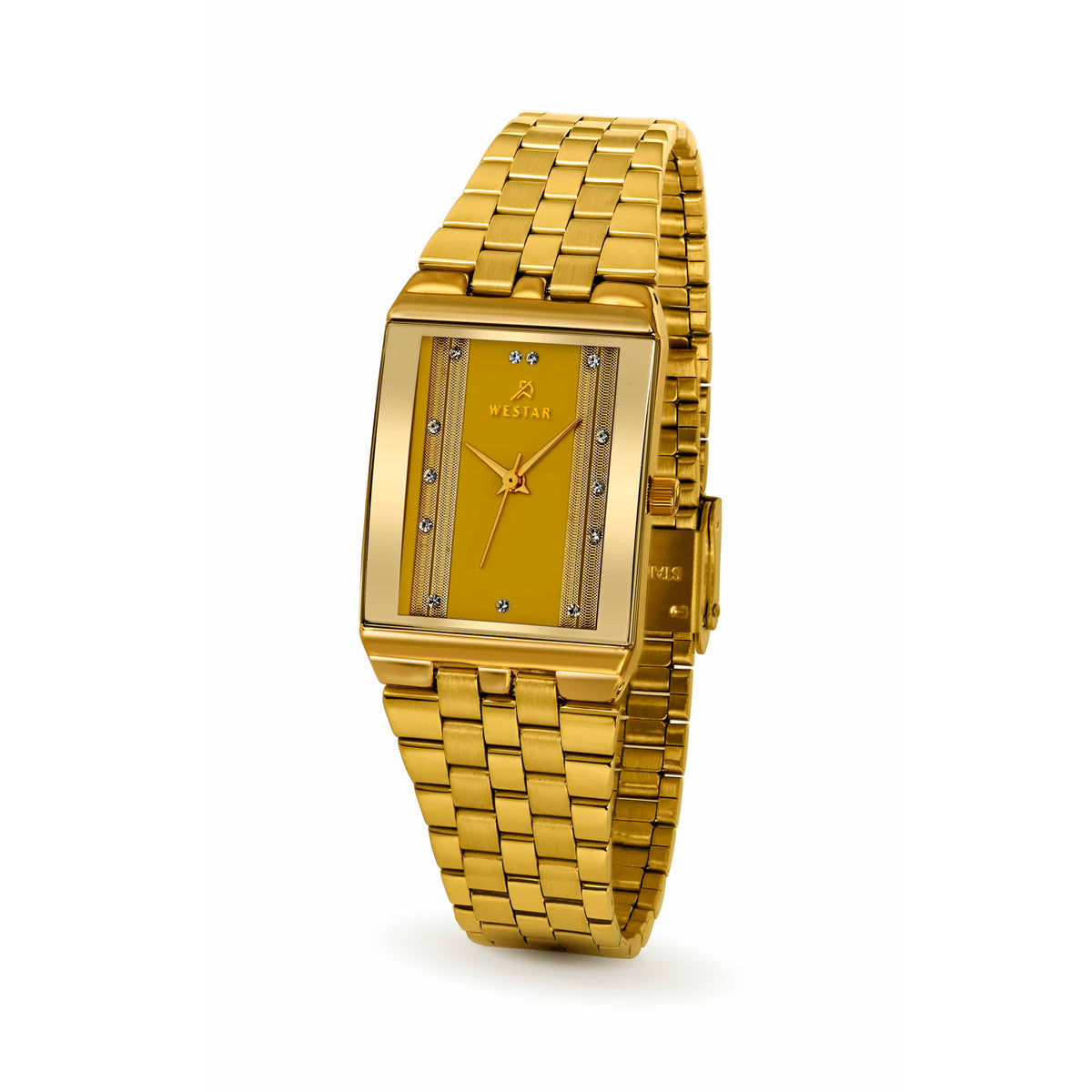 Westar Executive Unisex Watch - Dark Champagne Dial  - 7705GPN108