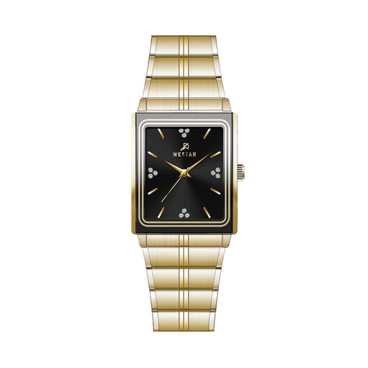 Westar Executive Unisex Watch - Black Dial  - 7921GPN303