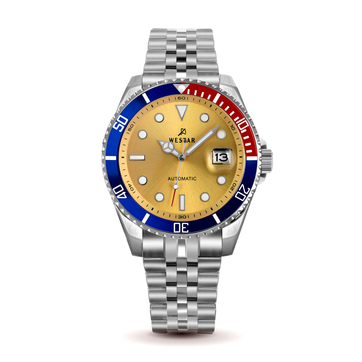 Westar Automatic Men's Dark Champagne Dial 42 mm Watch