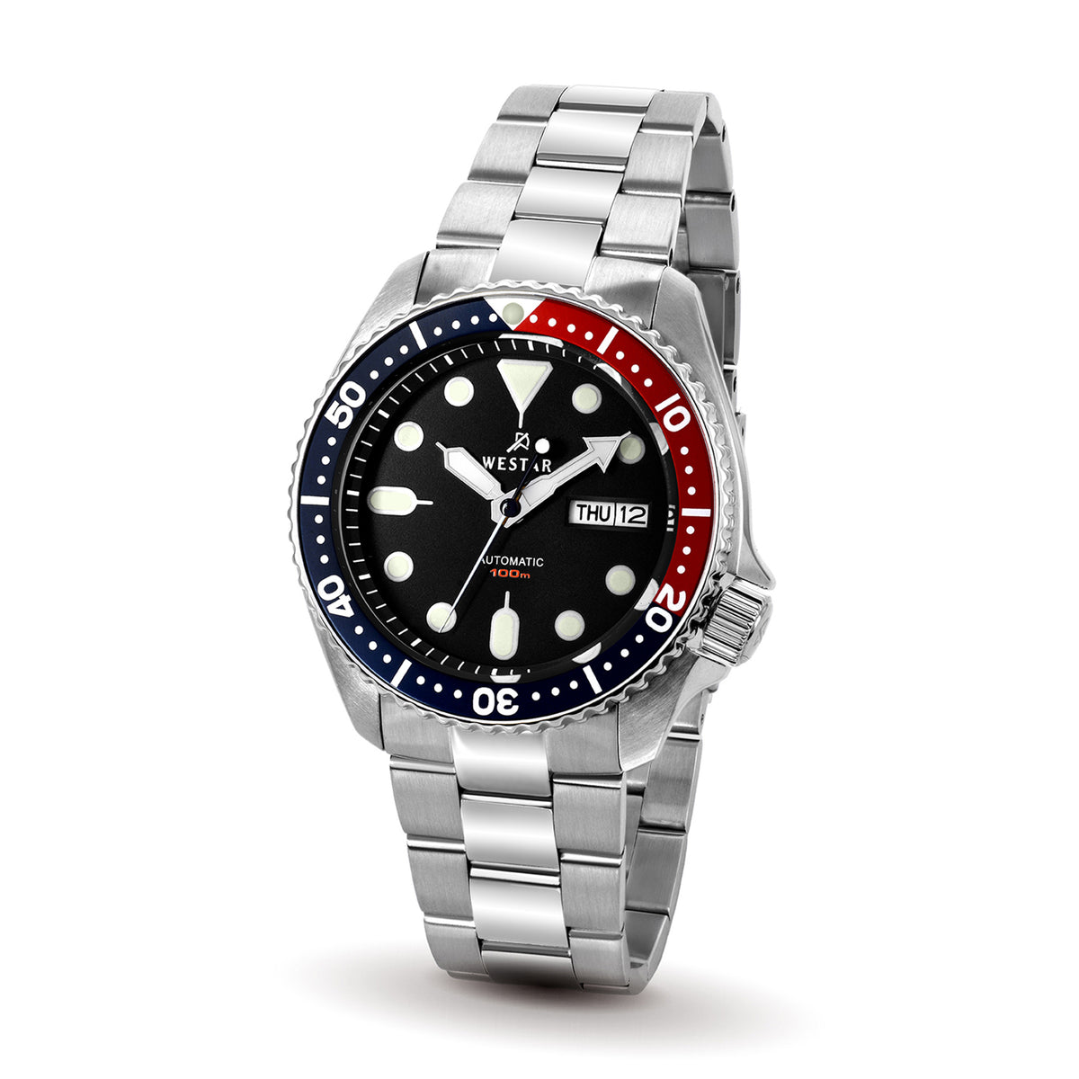 Westar Men's  42.5mm Automatic Analog Watch 80029STN103
