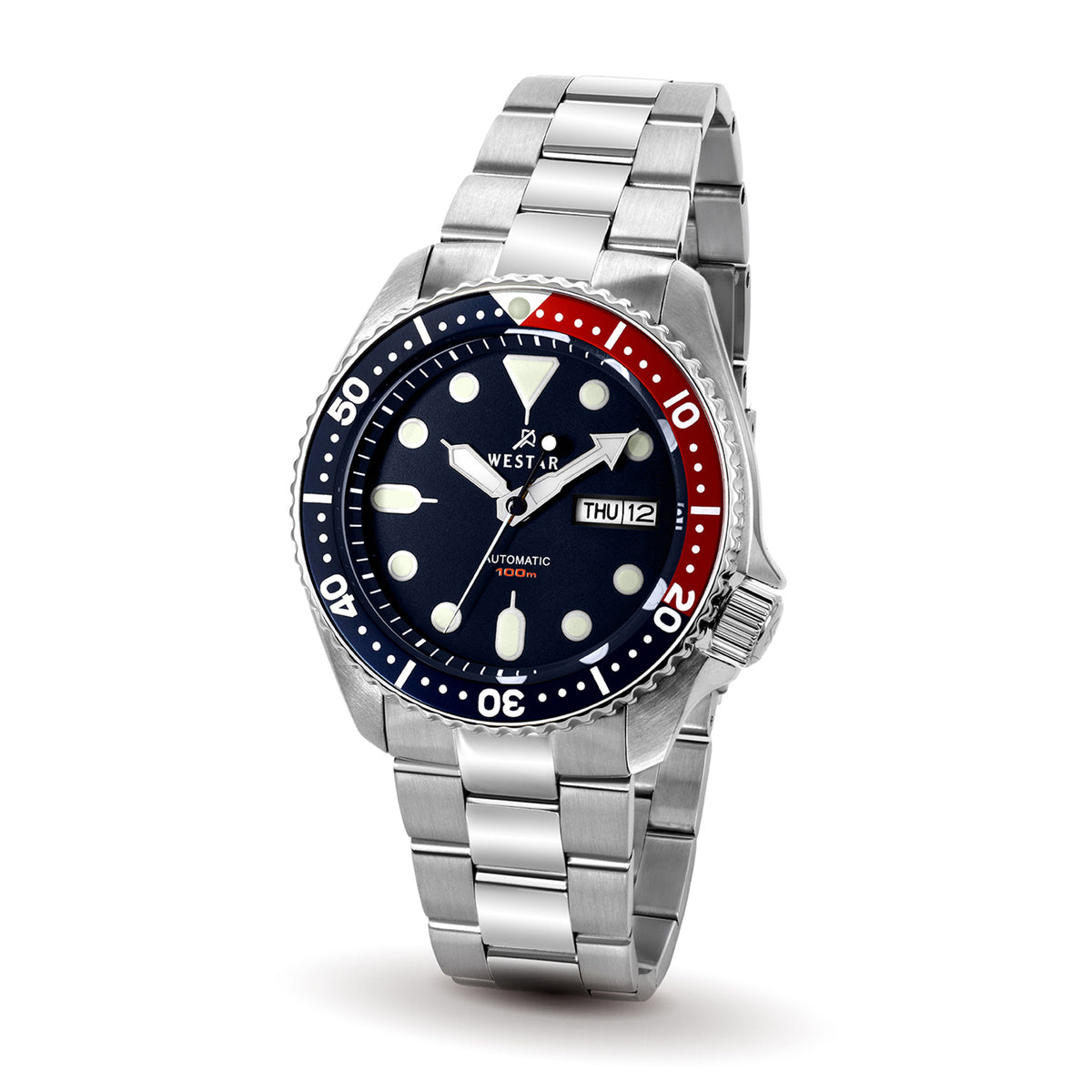 Westar Men's  42.5mm Automatic Analog Watch 80029STN104