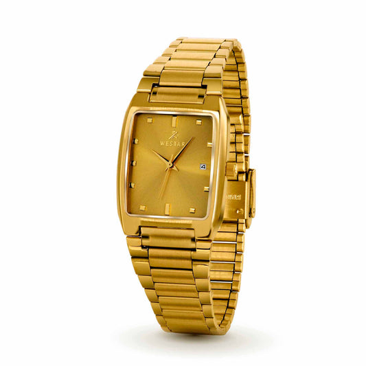 Westar Executive Unisex Watch - Dark Champagne Dial  - 9904GPN408