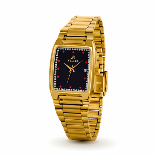 Westar Executive Unisex Watch - Black Dial  - 9904GPS103