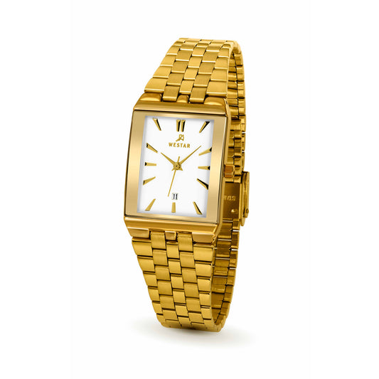 Westar Executive Unisex Watch - White Dial  - 9905GPN901