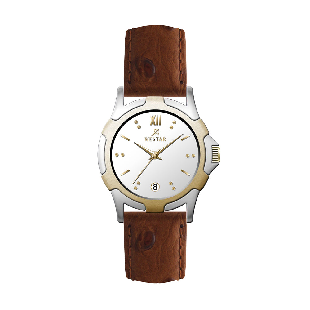 Westar Executive Unisex Watch - White Dial  - 9964CBN101