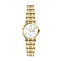 Westar Executive Ladies 25 mm White Dial Quartz Watch - EX6608GPN101