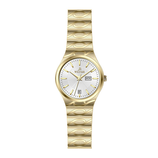 Westar Executive  Ladies White Dial Quartz Watch - EX6644GPN101