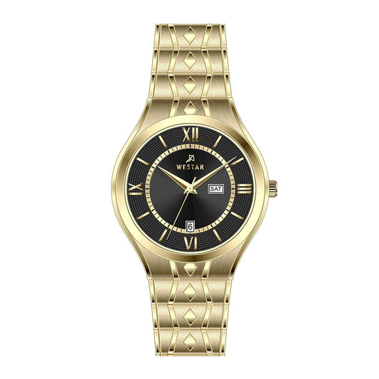 Westar Executive  Gents Black Dial Quartz Watch - EX7619GPN103