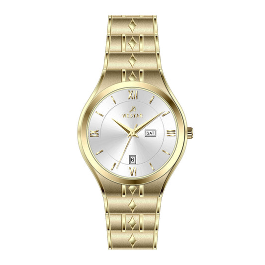 Westar Executive  Gents Silver Dial Quartz Watch - EX7621GPN107