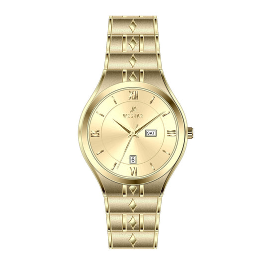 Westar Executive  Gents Dark Champagne Dial Quartz Watch