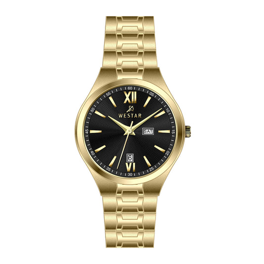 Westar Executive  Gents Black Dial Quartz Watch - EX7627GPN103