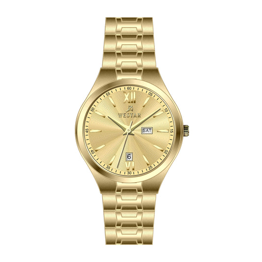 Westar Executive  Gents Dark Champagne Dial Quartz Watch