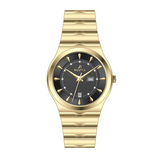 Westar Executive  Gents Black Dial Quartz Watch - EX7634GPN103