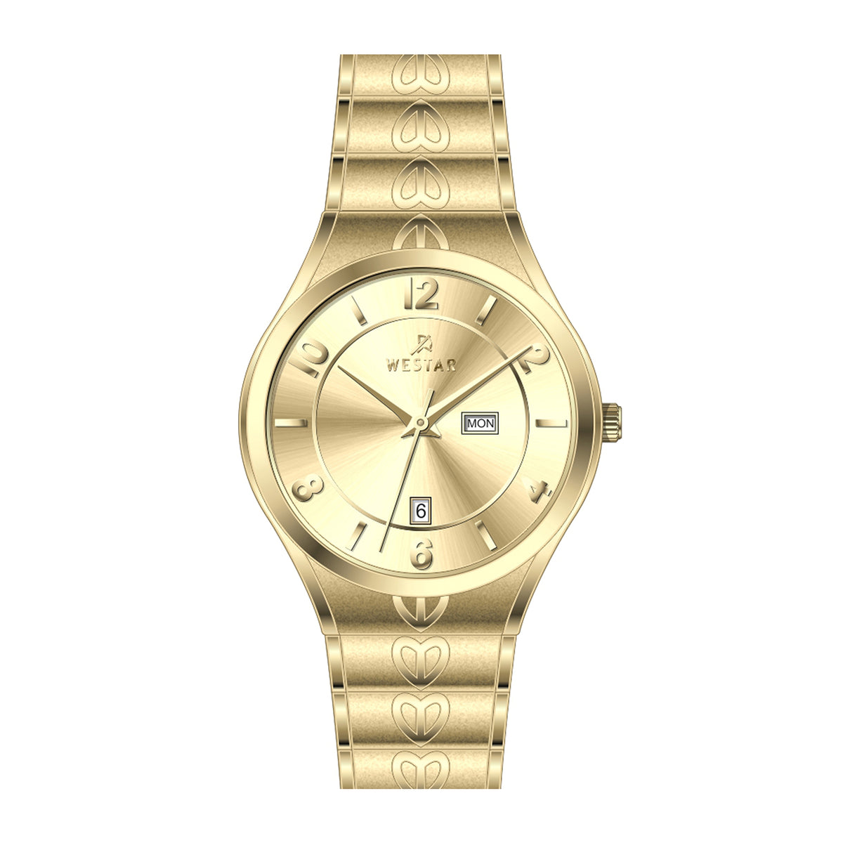 Westar Executive  Gents Light Champange Dial Quartz Watch
