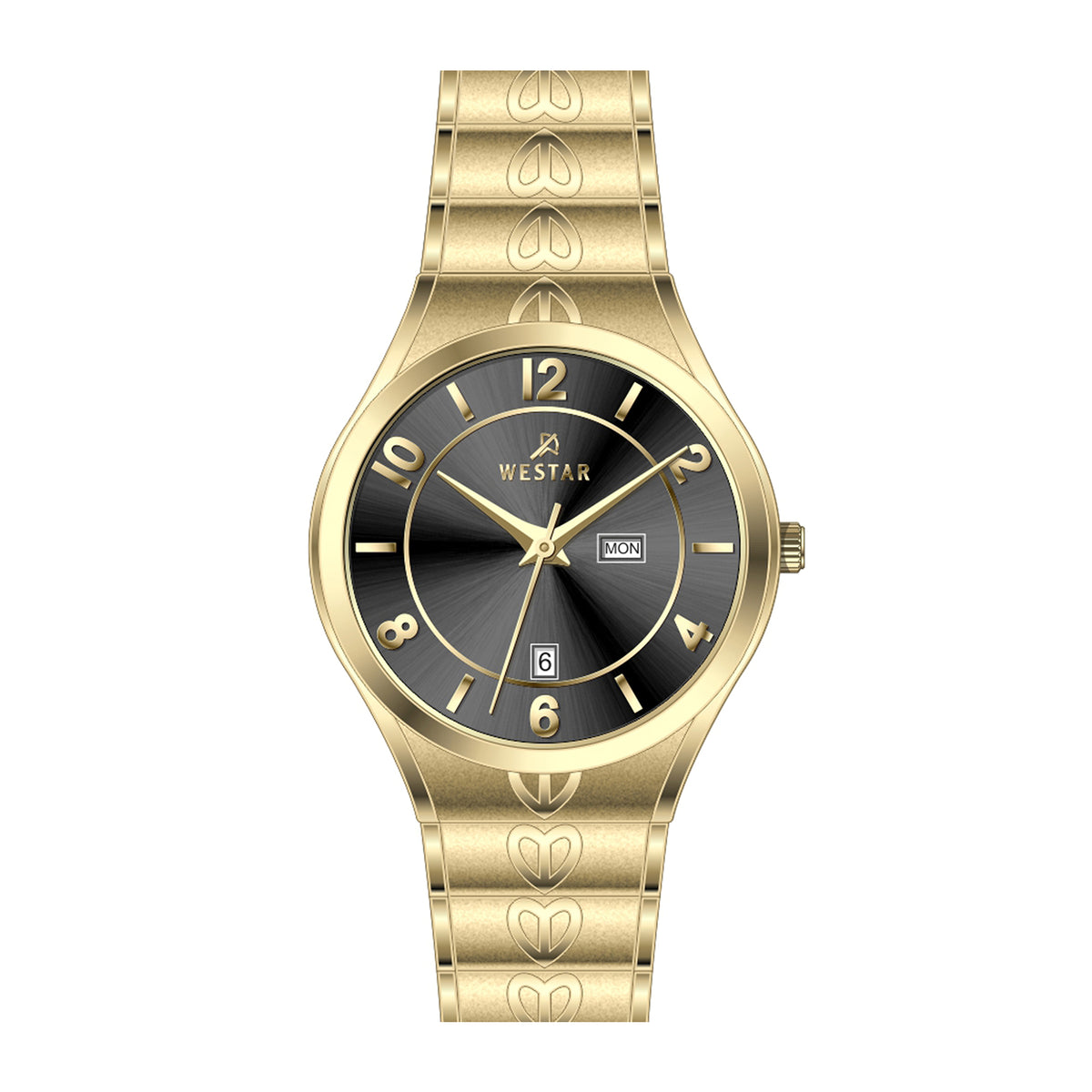 Westar Executive  Gents Black Dial Quartz Watch - EX7635GPN103
