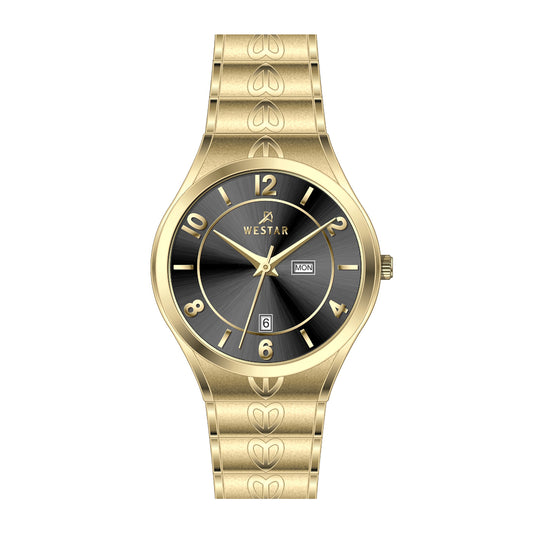 Westar Executive  Gents Black Dial Quartz Watch - EX7635GPN103