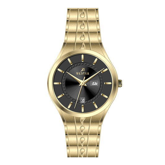 Westar Executive  Gents Black Dial Quartz Watch - EX7636GPN103