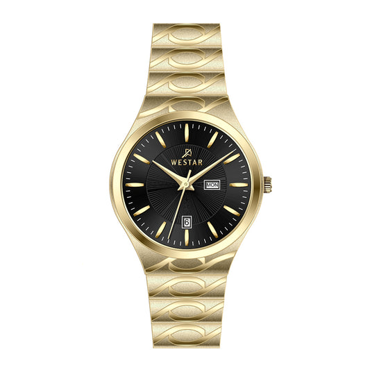 Westar Executive  Gents Black Dial Quartz Watch - EX7644GPN103
