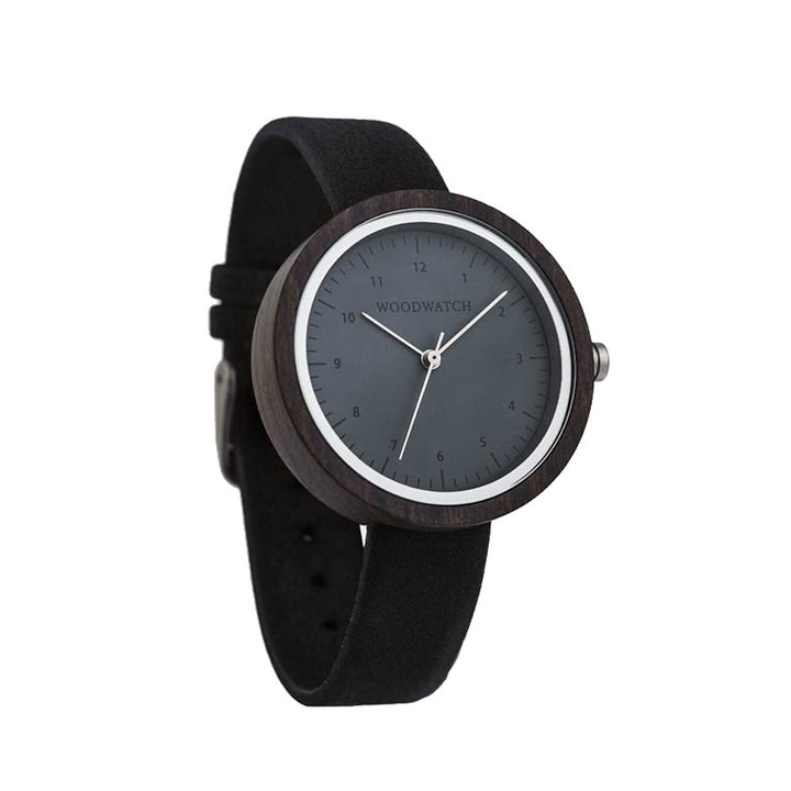 WOODWATCH WOMEN'S NORDIC HILSINKI BLACK QUARTZ WATCH