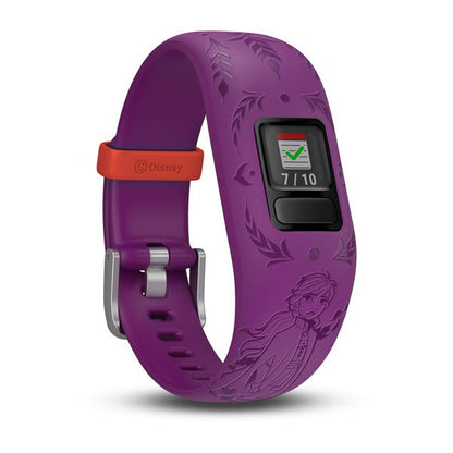 ساعة ذكية Garmin Vivofit Jr. 2 بتصميم آنا من فيلم ديزني "فروزن 2" مع شاشة كاملة