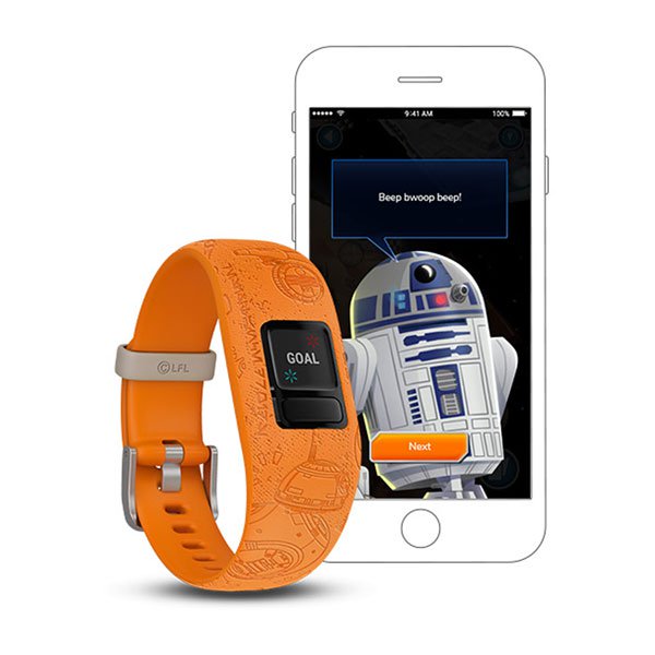 Garmin Vivofit Jr. 2 Light Side Star Wars Full Display Dial Smart Watch - 010-01909-1A
