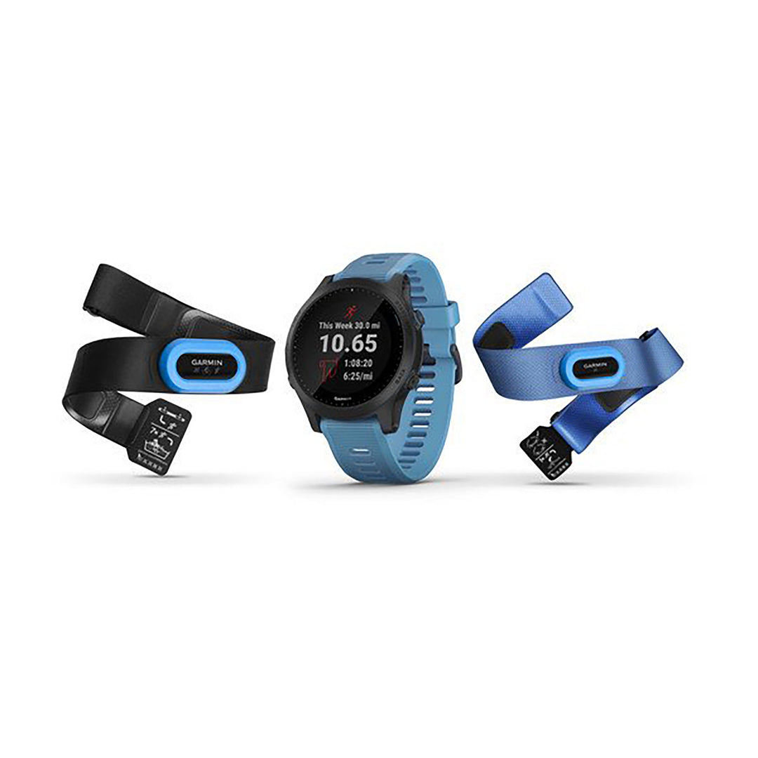 Garmin Forerunner 945 Silicone Blue Strap Full Color Display Dial Watch - 010-02063-11