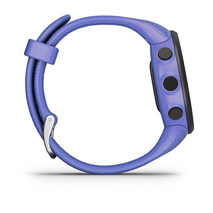 ساعة Garmin Forerunner 45S بسوار سيليكون باللون الأيرلندي وشاشة ملونة بالكامل