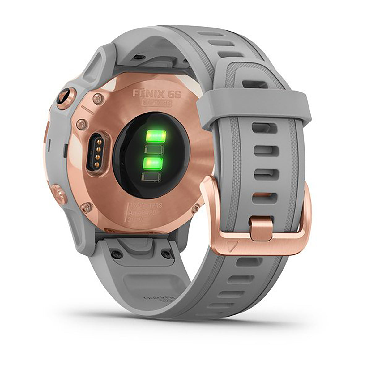 Garmin Fenix 6S Silicone Gray Strap Full Color Display Dial Watch