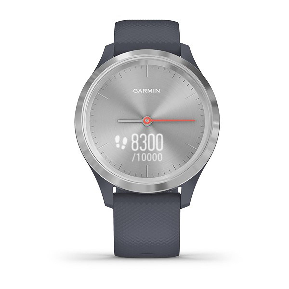 Garmin Vivomove 3S Silicone Granite Blue Strap Full Color Display Dial Watch