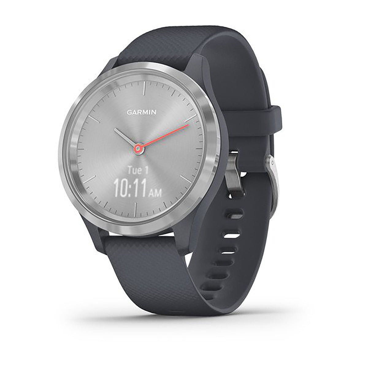 Garmin Vivomove 3S Silicone Granite Blue Strap Full Color Display Dial Watch