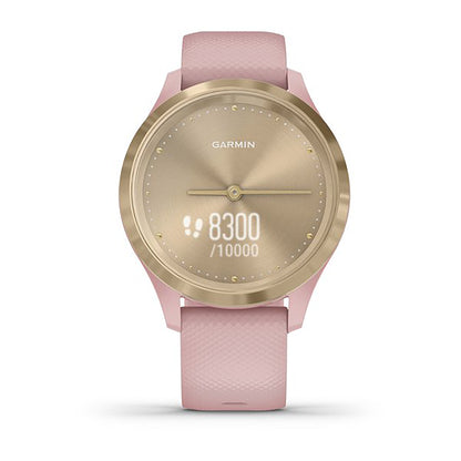 Garmin Vivomove 3S Silicone Dust Rose Strap Full Color Display Dial Watch