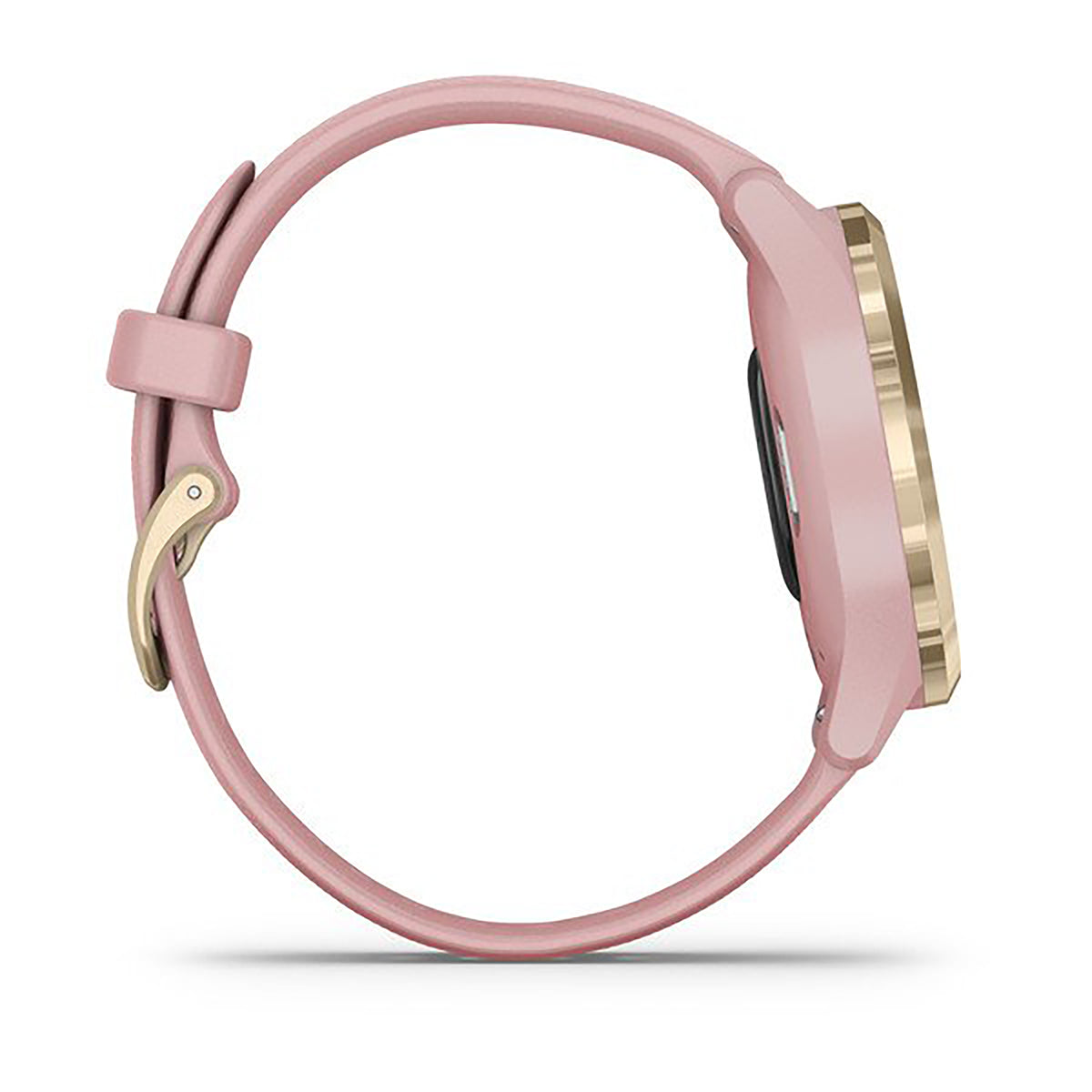 Garmin Vivomove 3S Silicone Dust Rose Strap Full Color Display Dial Watch