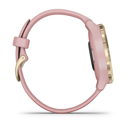 Garmin Vivomove 3S Silicone Dust Rose Strap Full Color Display Dial Watch
