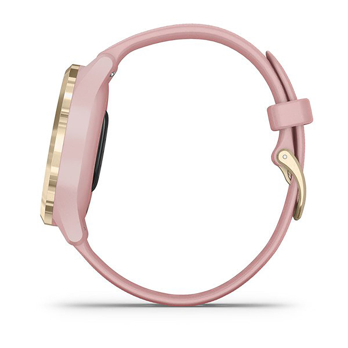 Garmin Vivomove 3S Silicone Dust Rose Strap Full Color Display Dial Watch