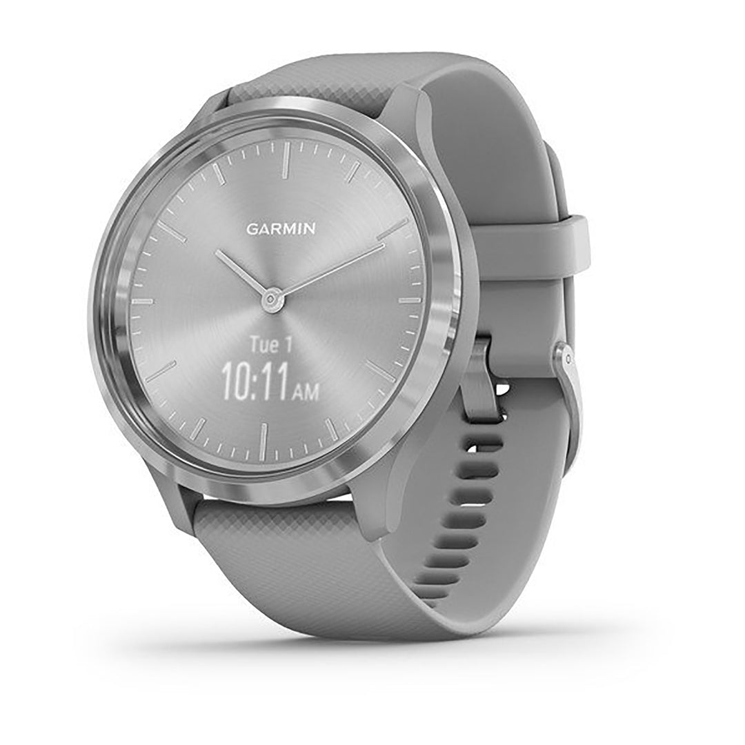 Garmin Vivomove 3S Silicone Gray Strap Full Color Display Dial