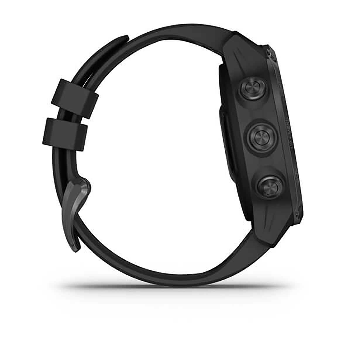 ساعة Garmin Descent Mk2 بسوار سيليكون أسود وشاشة ملونة بالكامل