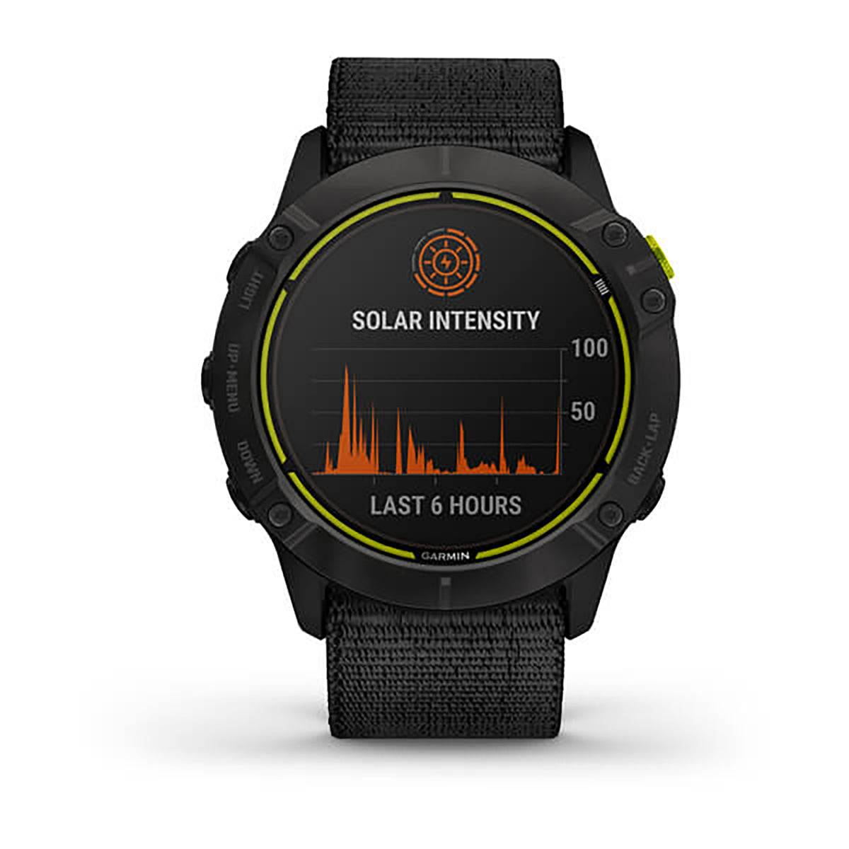 Garmin Enduro Nylon Black Strap Full Color Display Dial Watch