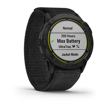 Garmin Enduro Nylon Black Strap Full Color Display Dial Watch