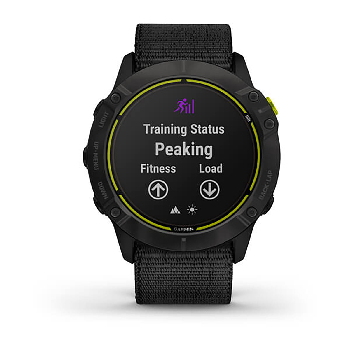 Garmin Enduro Nylon Black Strap Full Color Display Dial Watch