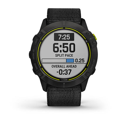 Garmin Enduro Nylon Black Strap Full Color Display Dial Watch