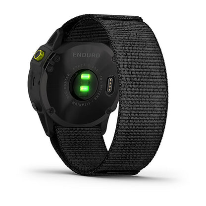 Garmin Enduro Nylon Black Strap Full Color Display Dial Watch