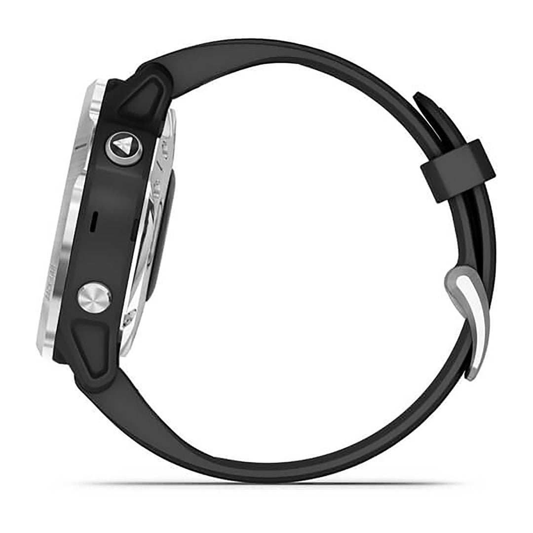 Garmin Fenix 6S Silicone Black Strap Full Color Display Dial Watch - 010-02409-00