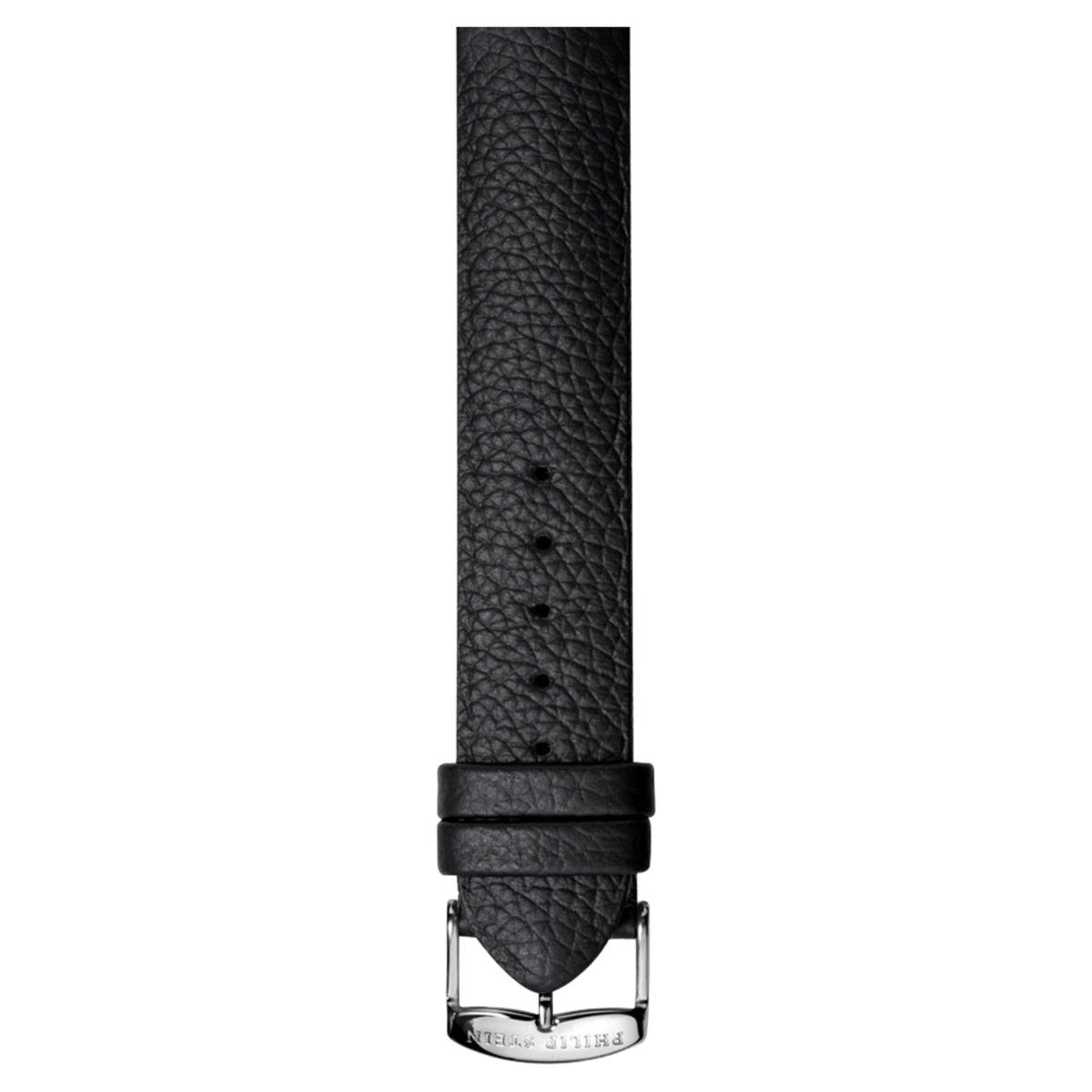 Philip Stein Signature Black Leather Strap Size 1